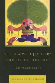 Cover of: Struwwelpeter: Humor or Horror?: 160 Years Later