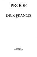 Cover of: Proof by Dick Francis