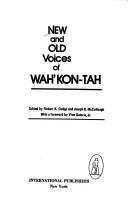 Cover of: New and old voices of Wah'kon-tah