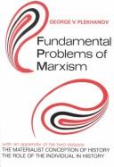 Cover of: Fundamental Problems of Marxism
