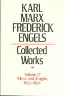 Cover of: Karl Marx, Frederick Engels by Karl Marx, Friedrich Engels