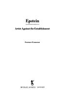 Epstein, artist against the establishment by Stephen Gardiner