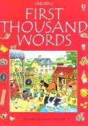First Thousand Words in English by Heather Amery, Stephen Cartwright
