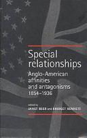 Cover of: Special relationships by edited by Janet Beer and Bridget Bennett.