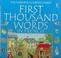 Cover of: First Thousand Words in French (First Thousand Words)