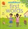 Cover of: Usborne Look and say First Words (First Words Look and Say)