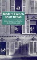 Cover of: Modern French Short Fiction: An Anthology