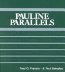 Cover of: Pauline parallels