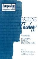 Cover of: Pauline theology.