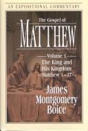 Cover of: The Gospel of Matthew (Expositional Commentary)