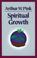 Cover of: Spiritual growth