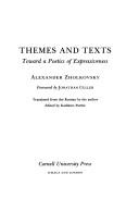 Cover of: Themes and texts: toward a poetics of expressiveness