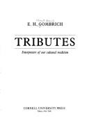 Cover of: Tributes by E. H. Gombrich