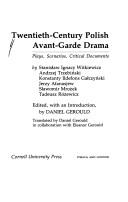 Cover of: Polish romantic drama: three plays in English translation