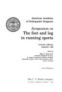 Cover of: Symposium on the Foot and Leg in Running Sports, Coronado, California, September 1980