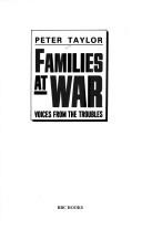 Cover of: Families at war: voices from the troubles