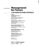 Cover of: Management for nurses: a multidisciplinary approach