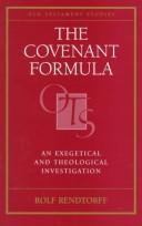 Cover of: The covenant formula by Rolf Rendtorff