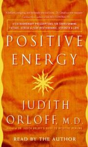 Cover of: Positive Energy by Judith Orloff