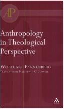 Cover of: Anthropology In Theological Perspective