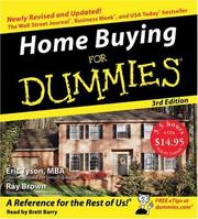 Cover of: Home Buying For Dummies CD 3rd Edition (For Dummies (Lifestyles Audio))