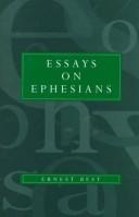 Cover of: Essays on Ephesians by Ernest Best