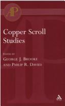 Cover of: Copper Scroll Studies by George J. Brooke, Philip R. Davies