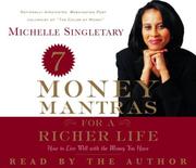 Cover of: 7 Money Mantras for a Richer Life by Michelle Singletary