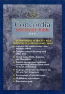 Cover of: Concordia Self-Study Bible-NIV by Robert G. Hoerber