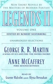 Cover of: Legends II: New Short Novels by the Masters of Modern Fantasy by Robert Silverberg