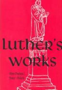 Cover of: Works. by Martin Luther