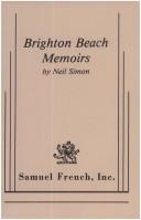 Cover of: Brighton Beach Memoirs by Simon