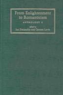 Cover of: From Enlightenment to Romanticism: Anthology I