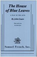 Cover of: House of Blue Leaves by John Guare