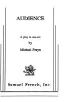 Cover of: Audience by Michael Frayn