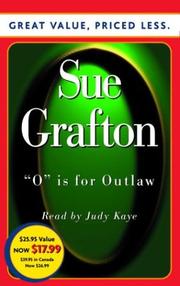 Cover of: O is for Outlaw by Sue Grafton