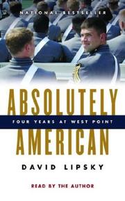Cover of: Absolutely American by David Lipsky