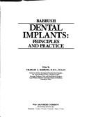 Cover of: Dental implants: principles and practice