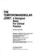 Cover of: The Temporomandibular Joint by Bernard G. Sarnat, Bernard G. Sarnat