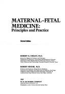 Cover of: Maternal-fetal medicine by [edited by] Robert K. Creasy, Robert Resnik.