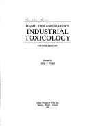 Cover of: Hamilton and Hardy's industrial toxicology.