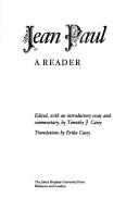 Cover of: Jean Paul by Jean Paul