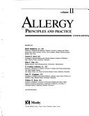 Cover of: Allergy by edited by Elliott Middleton, Jr. ... [et al.].