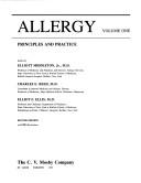Cover of: Allergy by edited by Elliott Middleton, Jr., Charles E. Reed, Elliot F. Ellis.