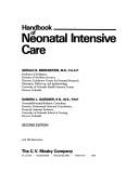 Cover of: Handbook of neonatal intensive care