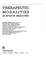Cover of: Therapeutic Modalities in Sports Medicine