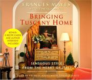 Cover of: Bringing Tuscany Home by Edward Mayes