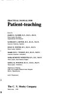 Cover of: Practical Manual of Patient Teaching