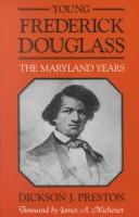 Cover of: Young Frederick Douglass: the Maryland years