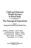 Child and maternal health services in rural India by Arnfried A. Kielmann